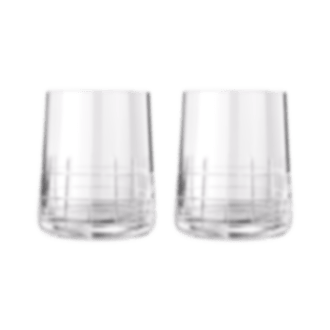 christofle Set of 2 crystal water goblets