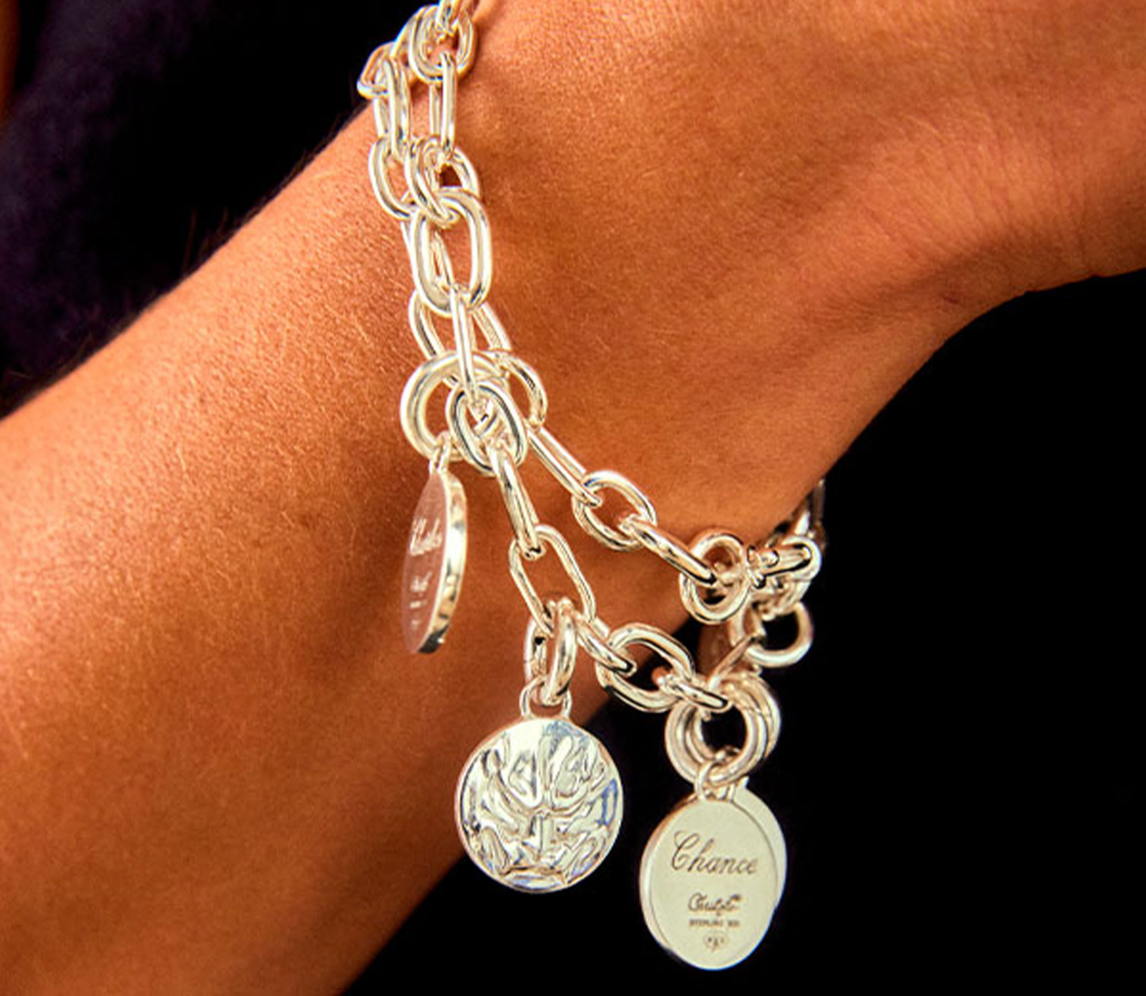 christofle bracelet chaîne en argent massif 2