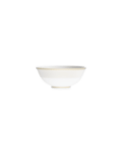 christofle porcelain chinese rice bowl gold finish 0