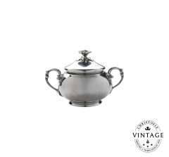 christofle vintage silvered sugar bowl 1