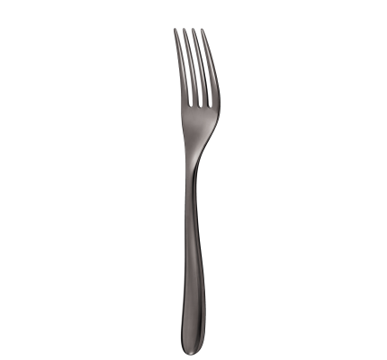 christofle black stainless steel table fork 3