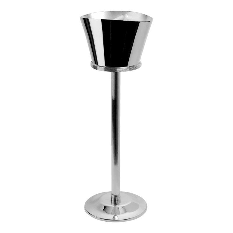 Silver-Plated Champagne & Ice Bucket Stand (Bucket Not Included) K+T