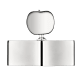 christofle pebble paperweight jardin d'eden  silver plated 1