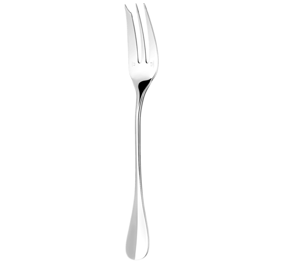 christofle serving fork fidelio  silver plated 1