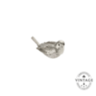 christofle Vintage Silvered Female Sparrow