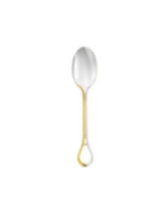 Partially Gilded Silver-Plated Tablespoon