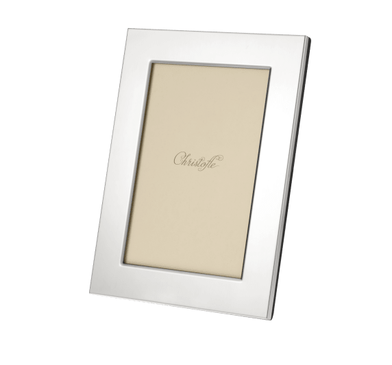 christofle silver plated picture frame - for 10 x 15 cm photos 0