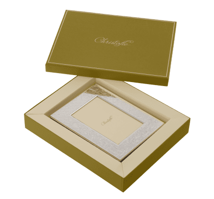 christofle silver plated picture frame - for 10 x 15 cm photos 2