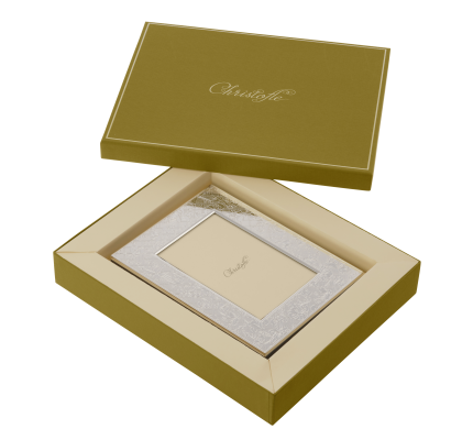 christofle silver plated picture frame - for 10 x 15 cm photos 2