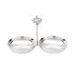 christofle silver plated double bowl 2