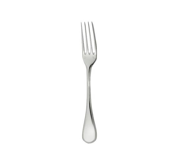 christofle dessert fork perles  sterling silver 1