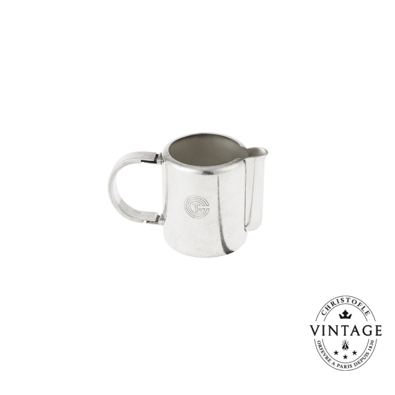 Vintage Silvered Cream Pitcher CGT - 2