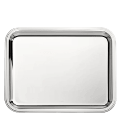 christofle rectangular tray 36x28cm albi  silver plated 5
