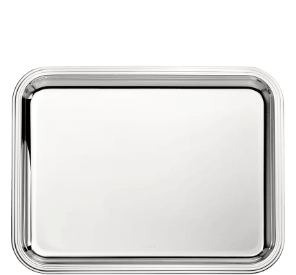 christofle rectangular tray 36x28cm albi  silver plated 5
