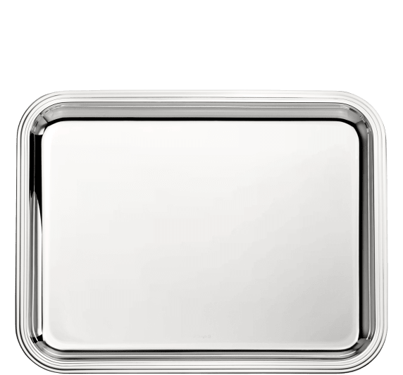 christofle silver plated rectangular tray - 36 x 28 cm 5