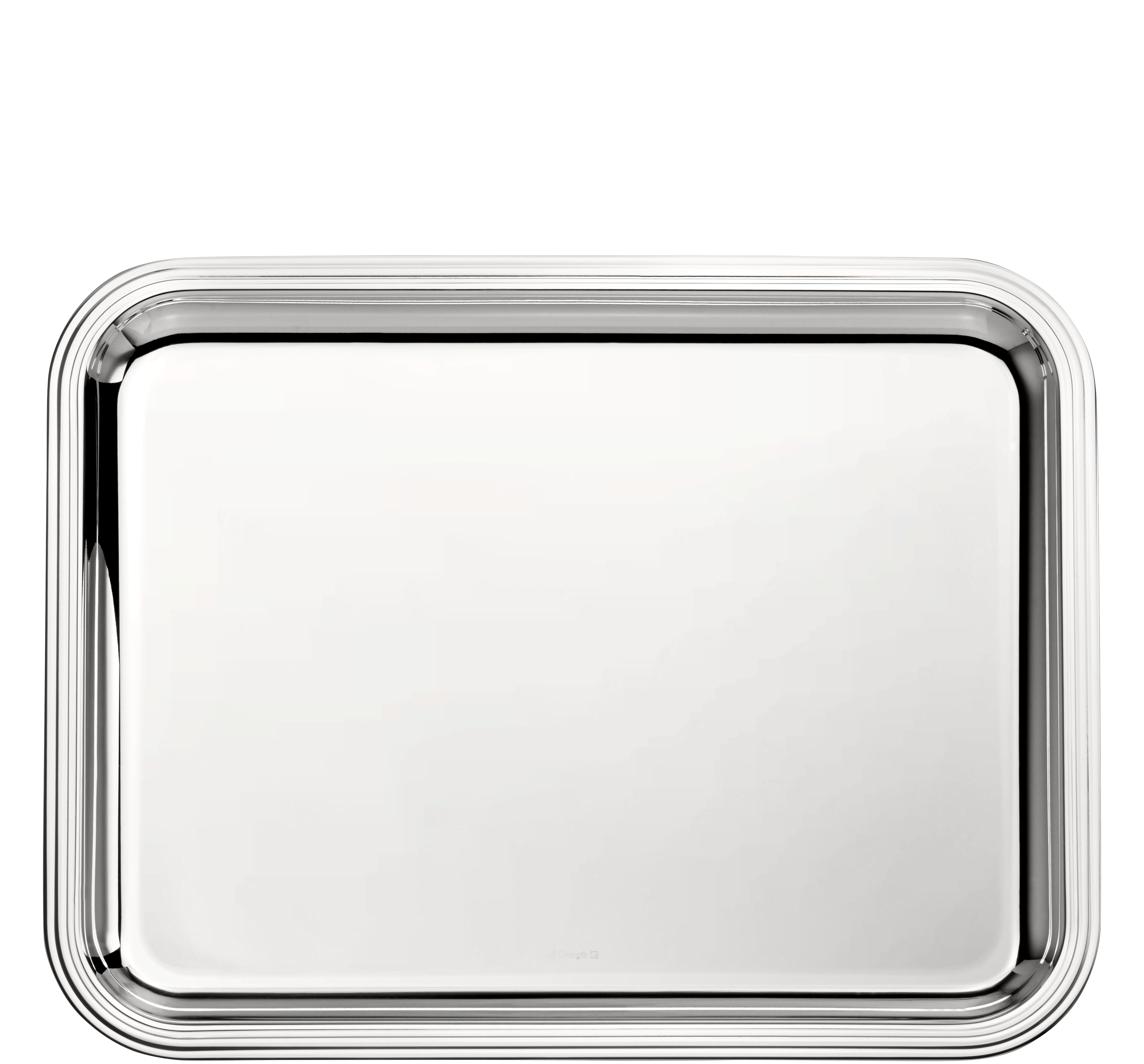 christofle plateau rectangulaire en métal argenté - 36 x 28 cm 5