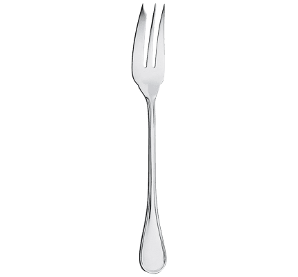 christofle serving fork albi  sterling silver 1