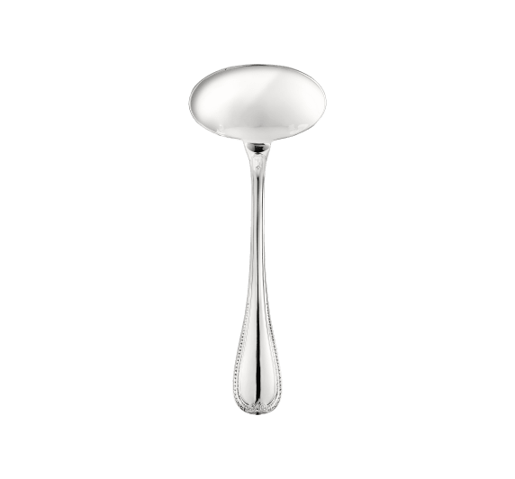 christofle gravy ladle malmaison  silver plated 0