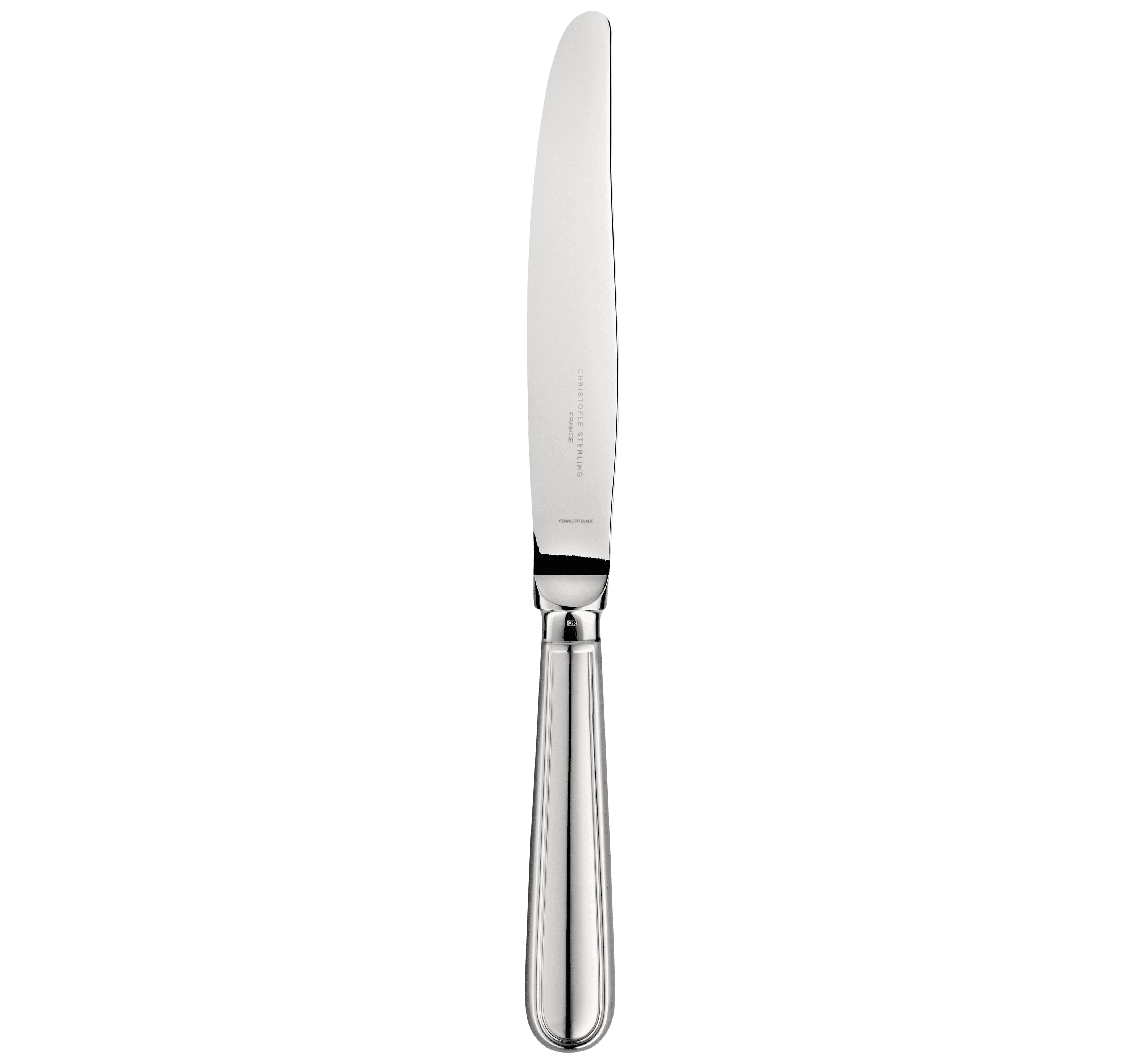 christofle couteau standard en argent massif  1