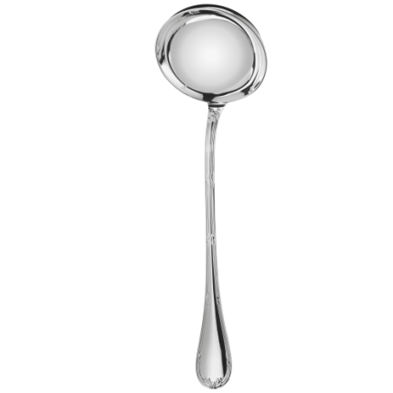 christofle silver-plated soup ladle 1