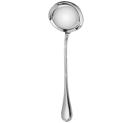 Soup ladle Rubans  Silver plated