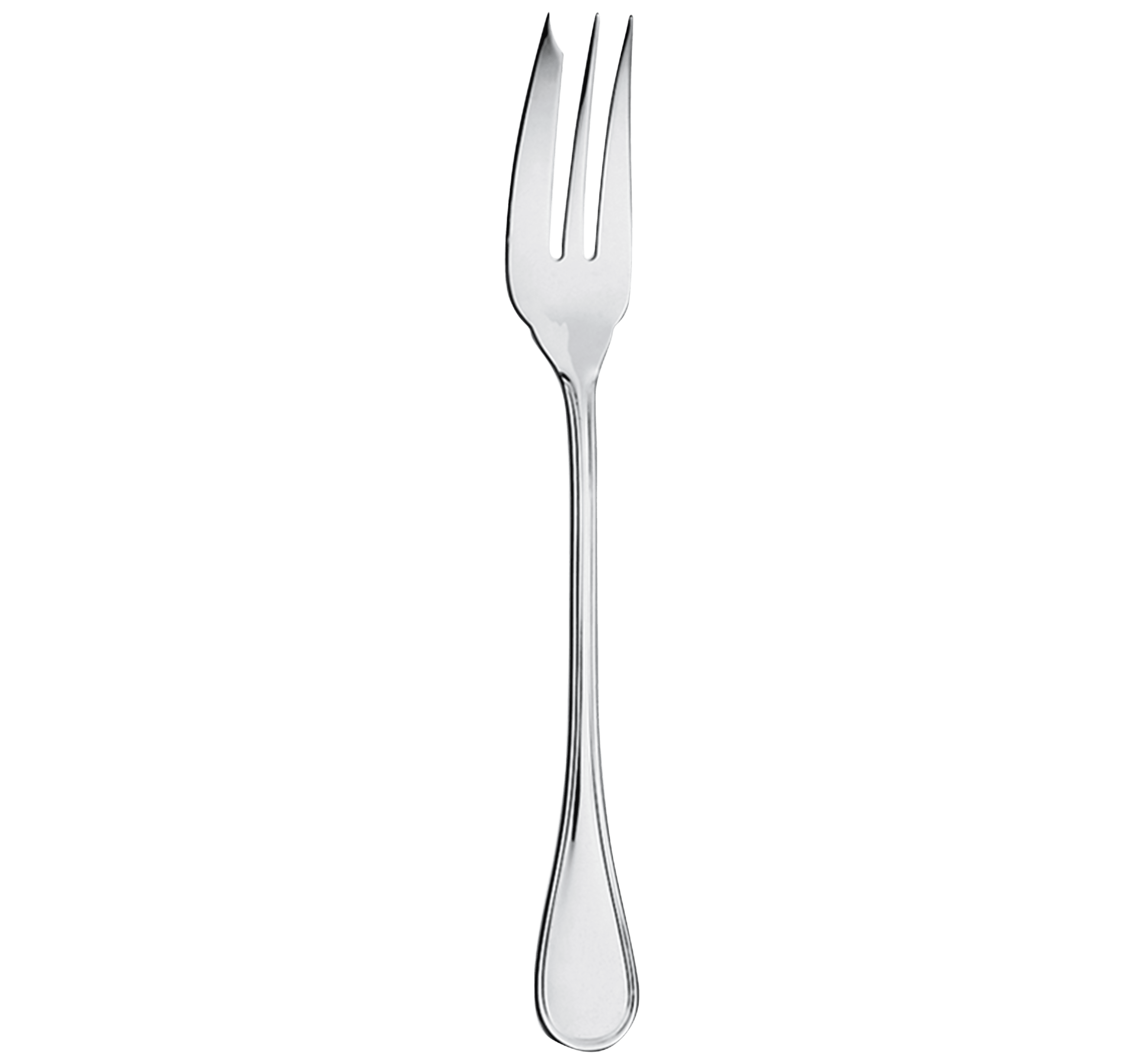 christofle fourchette à servir en argent massif 1