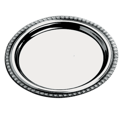 christofle silver plated bread plate malmaison   1