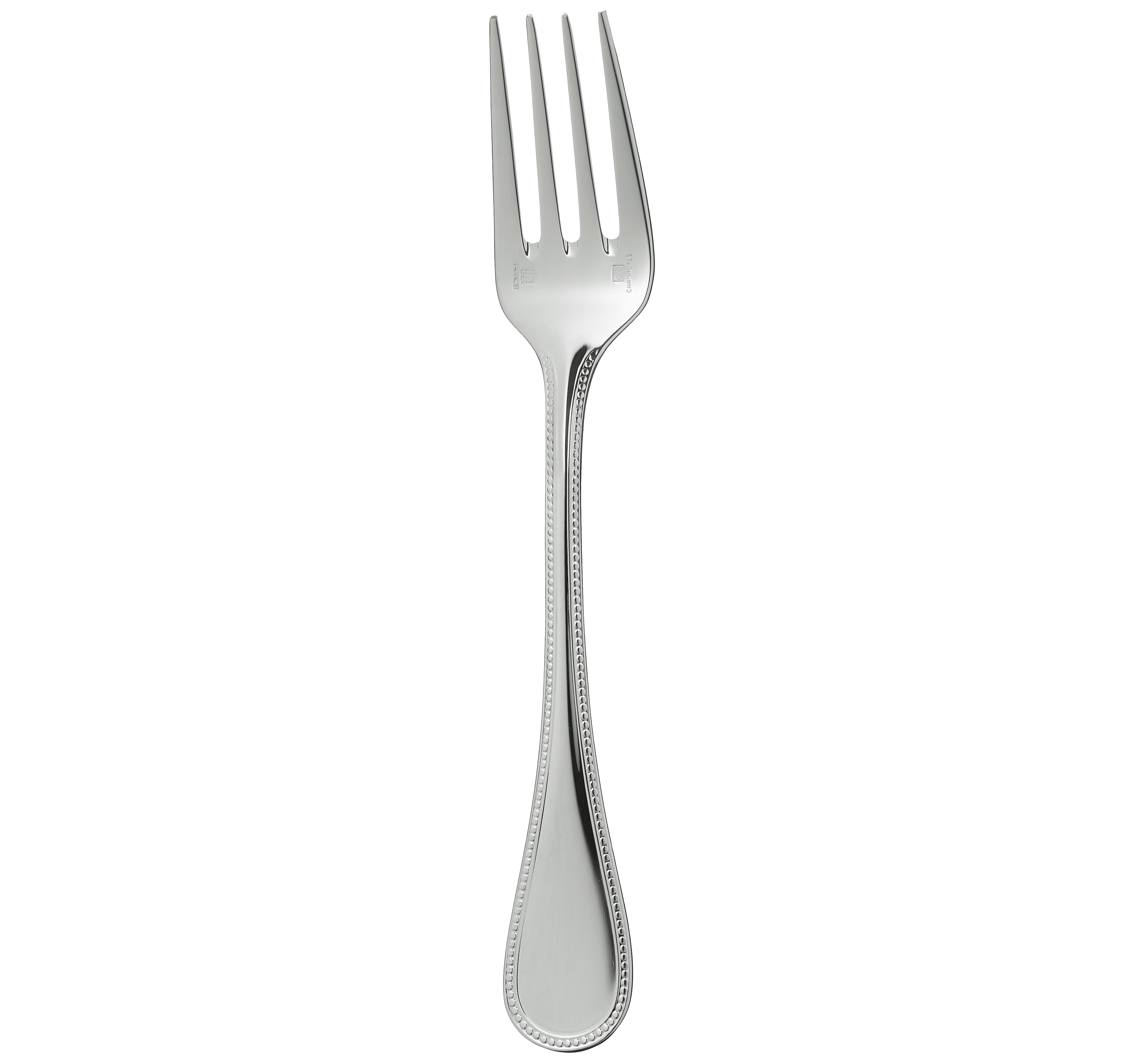 christofle fourchette à salade en métal argenté 1