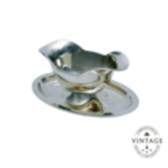 christofle saucière argentée - vintage 1