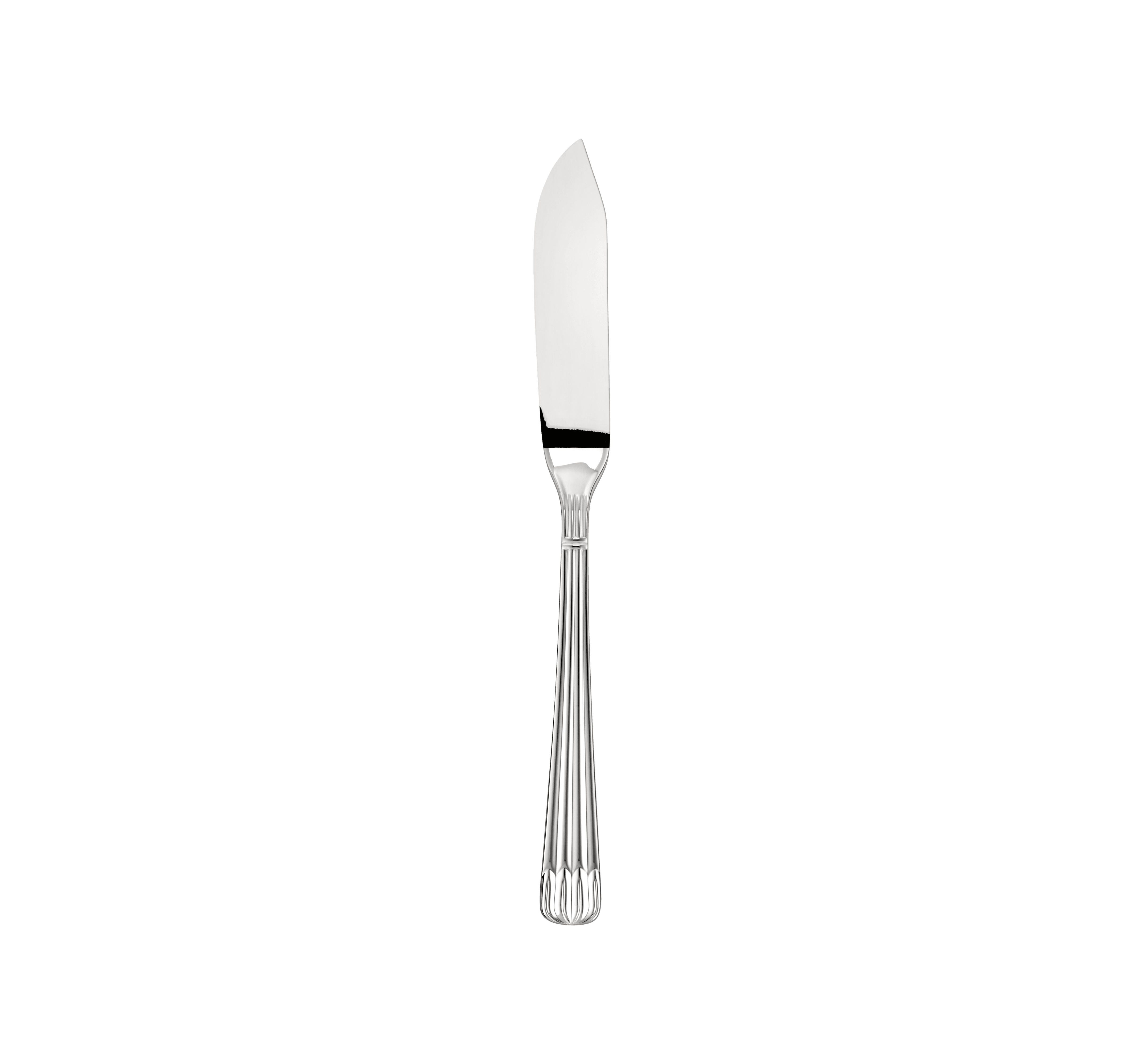christofle couteau à poisson en acier 1