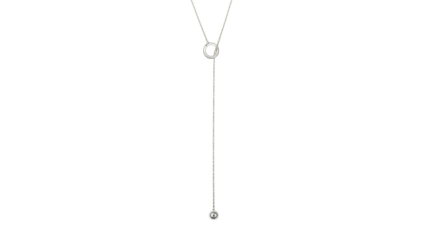 christofle sterling silver lariat necklace 1