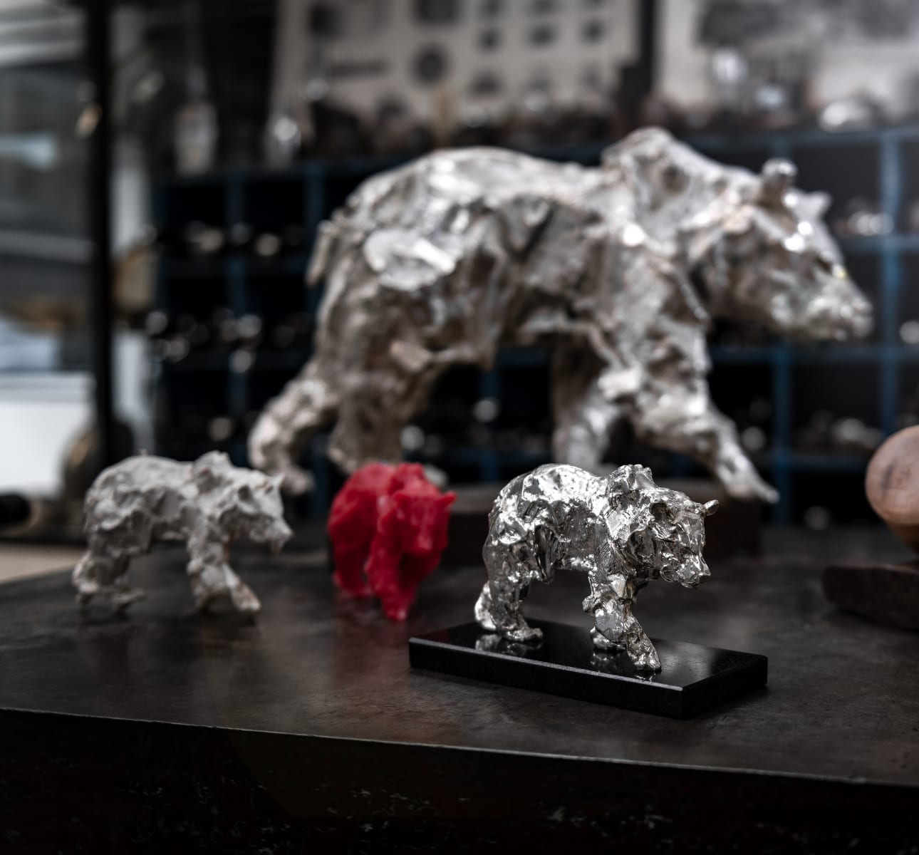 christofle ours petit modèle en argent massif - haute orfèvrerie 5
