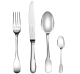 christofle flatware set for 12 people (48 pieces) cluny  silver plated 1
