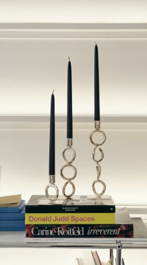 Silver-plated Candelabra Vertigo