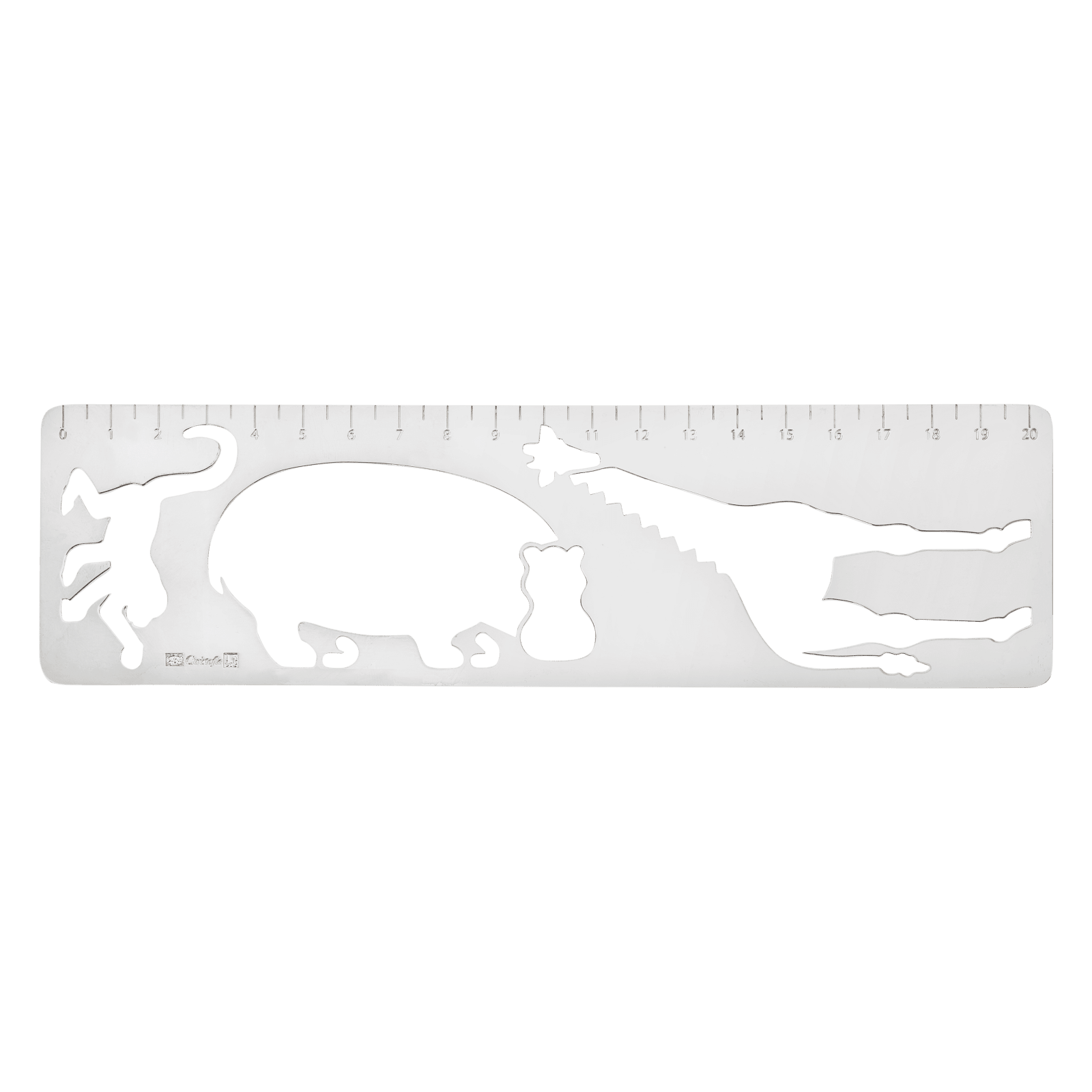 Silver-Plated Ruler Savane - Christofle