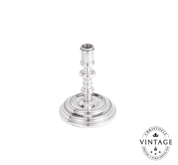 christofle candlestick, silverware - vintage 1