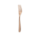 christofle stainless steel dessert fork - copper colour 4