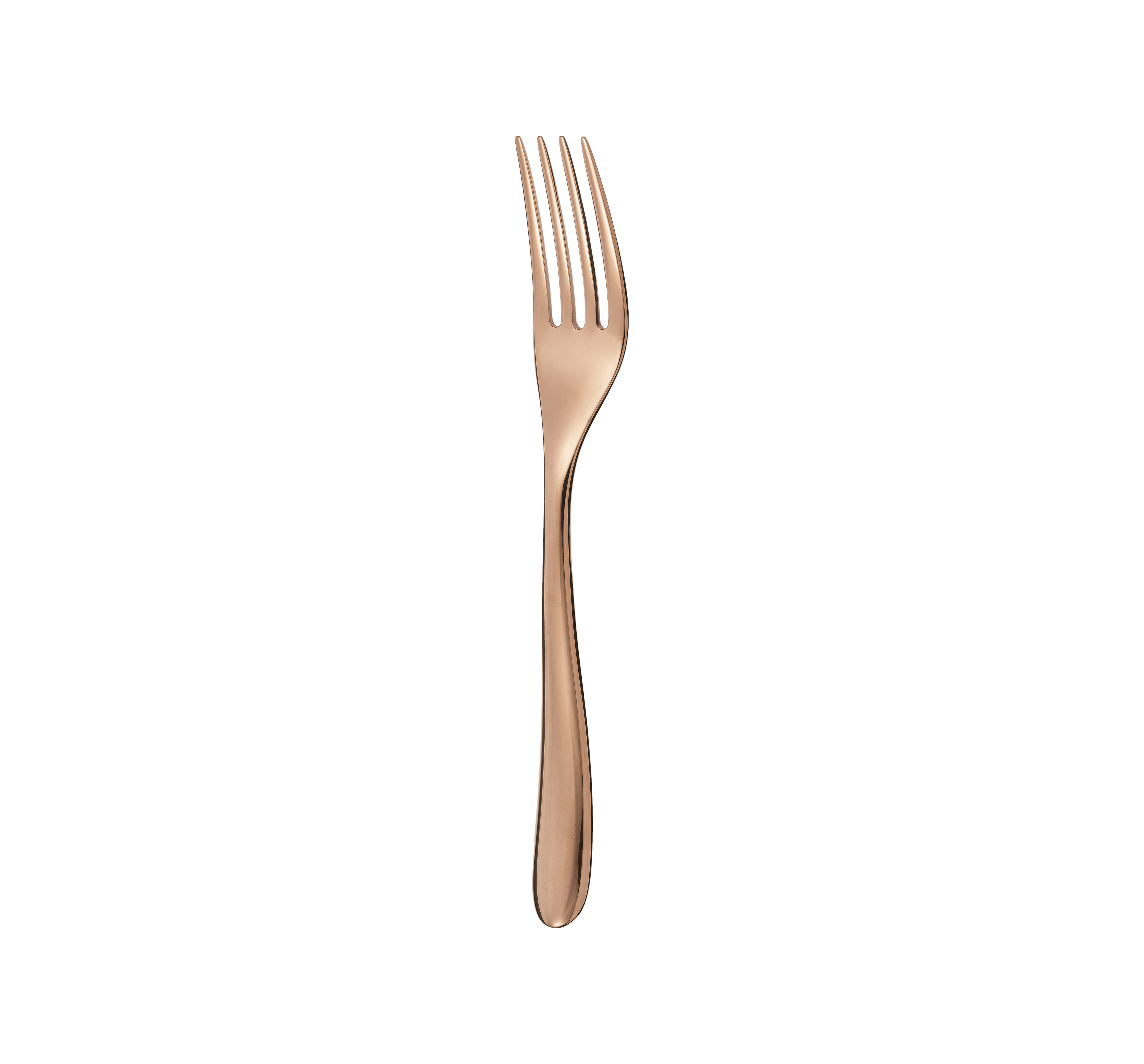christofle copper stainless steel dessert fork  4