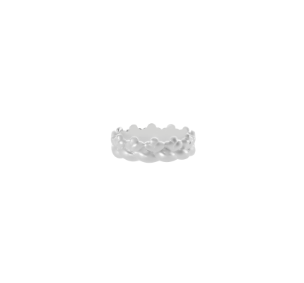 christofle sterling silver thin bangle ring 0