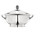 christofle Soupière et couvercle en métal argenté