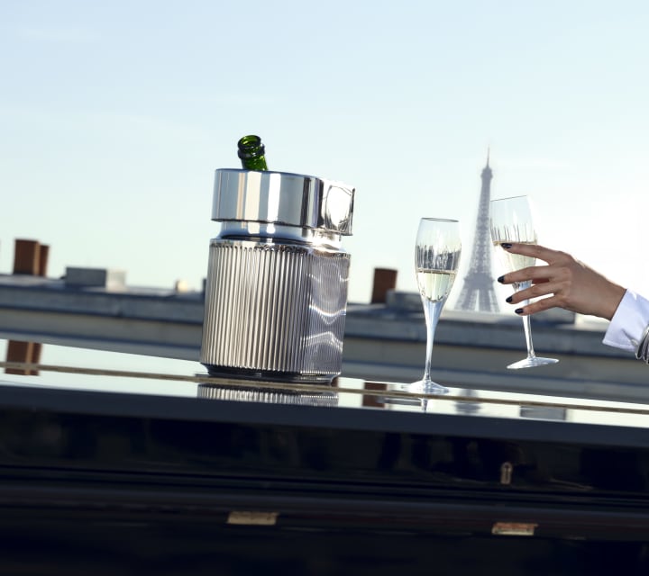 Champagne and ice buckets