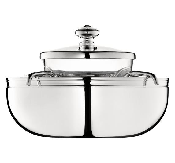 christofle silver-plated caviar serving set 1
