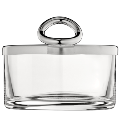 christofle cheese / jam dish  vertigo  silver plated 1