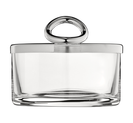 Cheese / jam dish  Vertigo  Silver plated