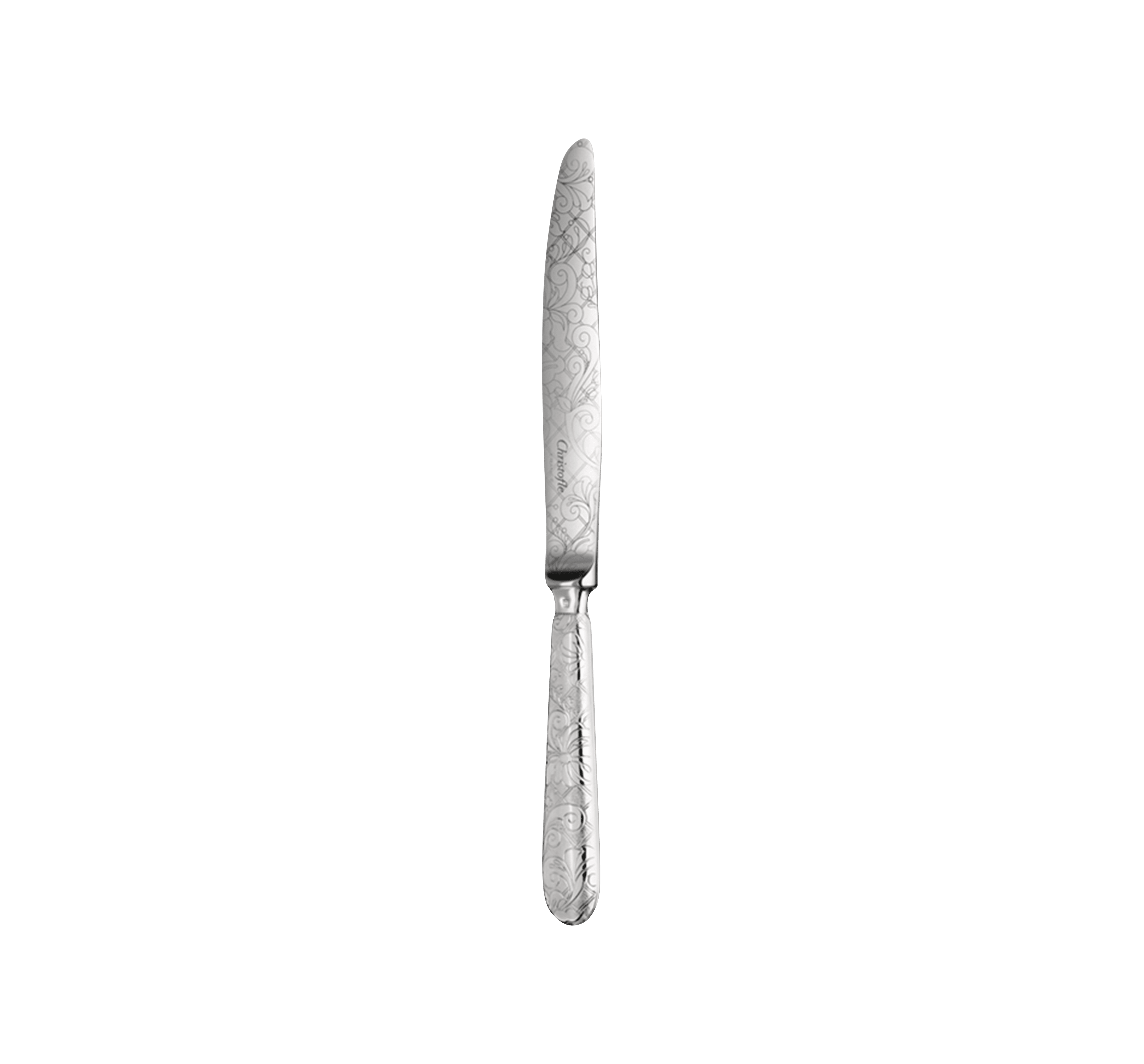 christofle couteau à dessert en argent massif 1