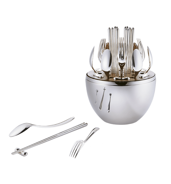 christofle silver-plated flatware set for 6 people (24 pieces) 1