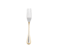 christofle partially gilded silver-plated fish fork 0