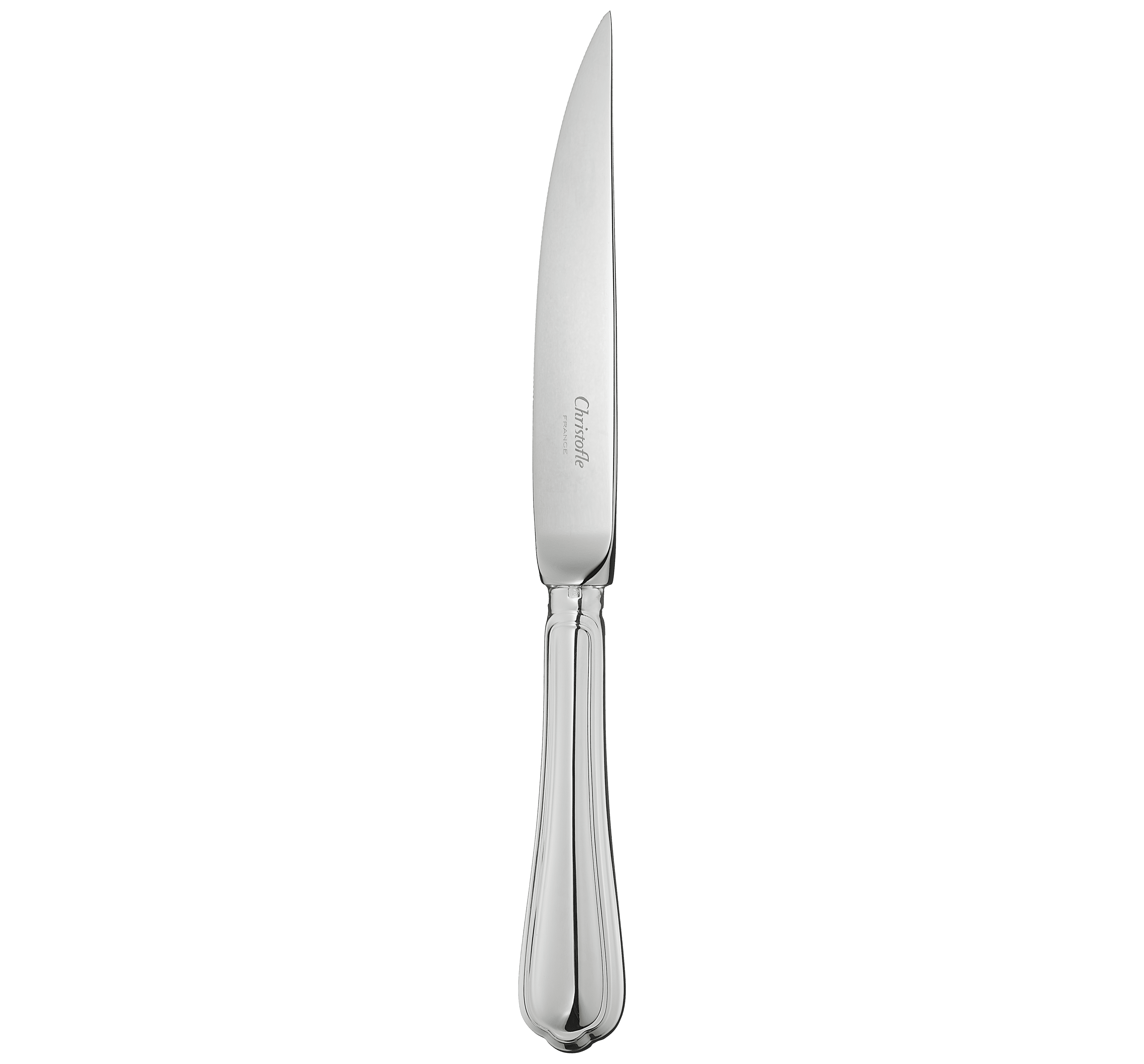 christofle couteau à steak en métal argenté 3