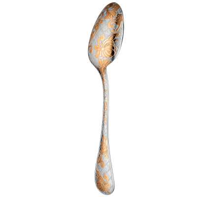 christofle table spoon jardin d'eden silver plated 3