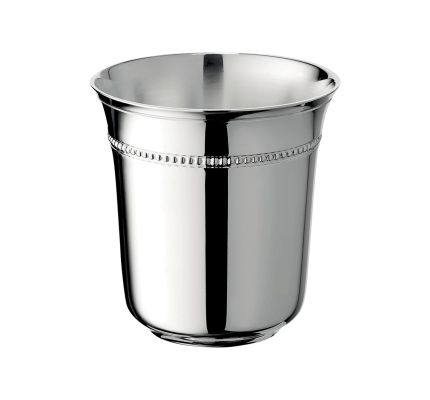 christofle baby cup perles  sterling silver 1